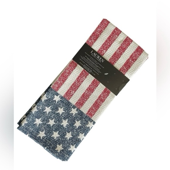 Lauren Ralph Lauren July 4thRed, White, and Blue Star-Striped Kitchen Towels - Picture 2 of 11